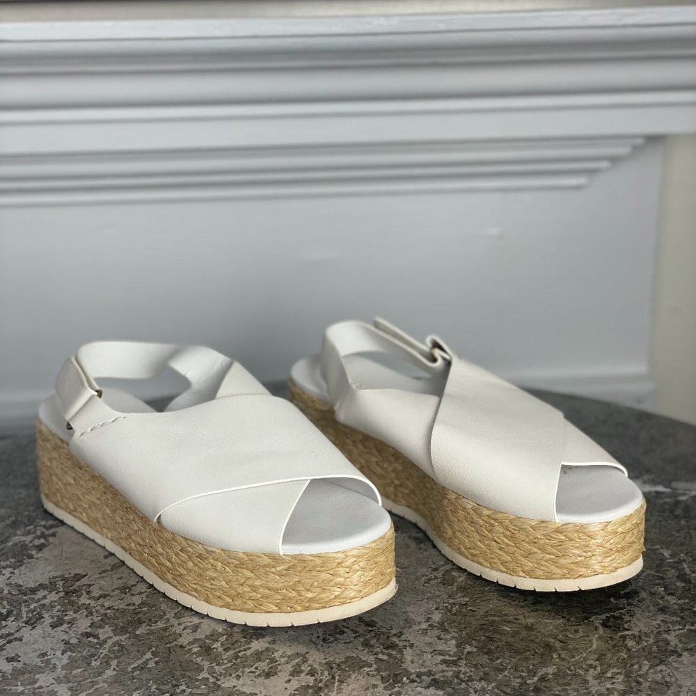 Vince Jesson Sandal Off White sz 8